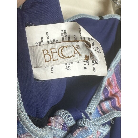 Becca by Rebecca Virtue South Coast Arabella Asymmetrical One-Piece Sz Small NEW - Picture 6 of 9